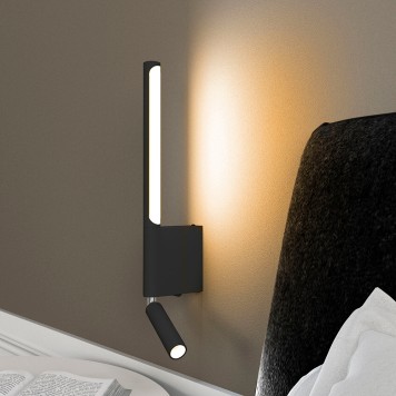 Бра Elektrostandard Sarca 40111/LED Black 4000K-1