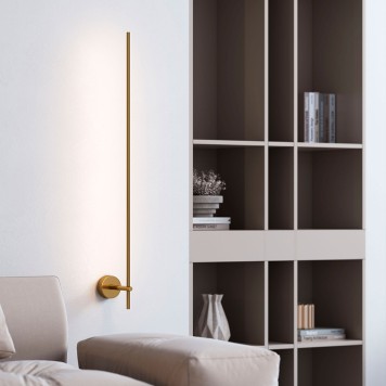 Бра Elektrostandard Fine 40132/LED Brass 3000K-1