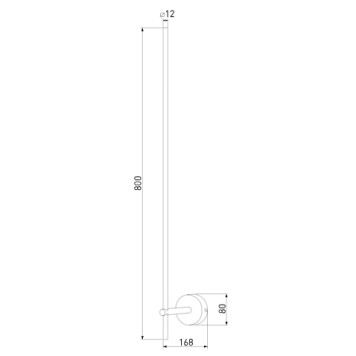 Бра Elektrostandard Fine 40132/LED Brass 3000K-2