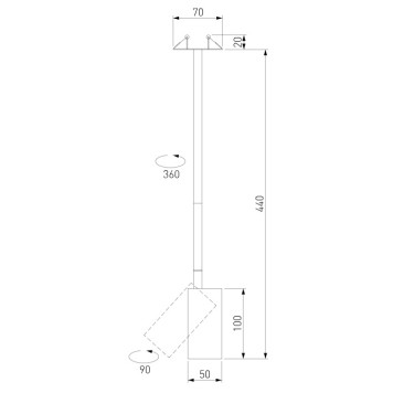 Светильник точечный Elektrostandard Drop 50242 LED Black-2