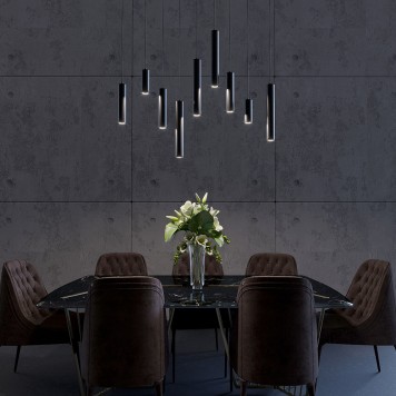 Люстра Elektrostandard Base 50247 LED Black-1