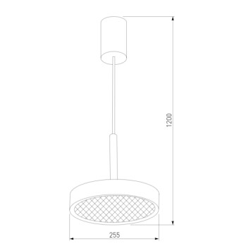 Люстра Elektrostandard Plate 50260 LED Graphite-5