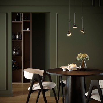 Люстра Elektrostandard Join 50313 LED Black 3000K-1