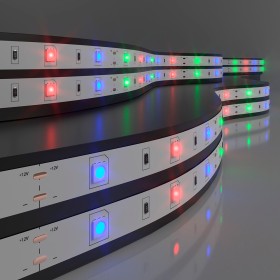 Светодиодная лента Elektrostandard 5050 12V 30Led 7,2W IP20 RGB Светодиодная лента Elektrostandard 5050 12V 30Led 7,2W IP20 RGB