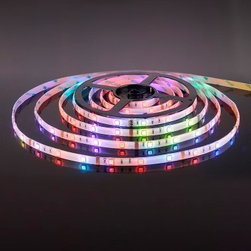 Светодиодная лента Elektrostandard 5050 24V 60Led 14,4W IP20 RGB-1