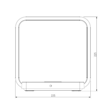 Лампа настольная Elektrostandard Frame 80502/1 black-6