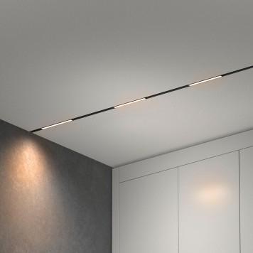 Трековый светильник Elektrostandard Slim Magnetic 85000/01 Black-1