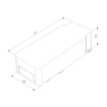 Токоподвод Elektrostandard Flat Magnetic 85001/00-4