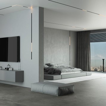 Трековый светильник Elektrostandard Slim Magnetic 85002/01 Black-2