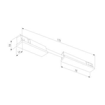 Гибкий коннектор питания Elektrostandard Line Magnetic 85007/00 Titan-6