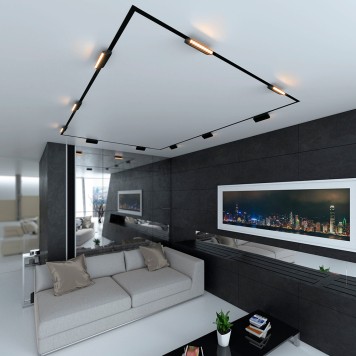 Трековый светильник Elektrostandard Slim Magnetic 85010/01 Black-2