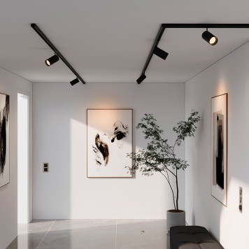 Трековый светильник Elektrostandard Slim Magnetic 85012/01 Black-2