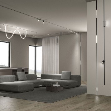 Трековый светильник Elektrostandard Slim Magnetic 85027/01-1