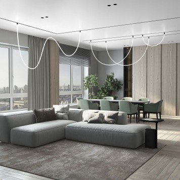 Трековый светильник Elektrostandard Slim Magnetic 85027/01-2