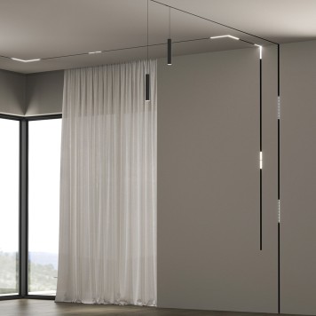 Трековый светильник Elektrostandard Slim Magnetic 85029/01 Black-1