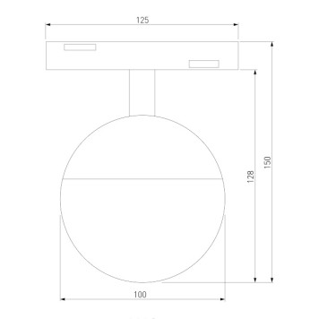 Трековый светильник Elektrostandard Slim Magnetic 85032/01 White-3