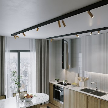 Трековый светильник Elektrostandard Slim Magnetic 85046/01 Brass-1