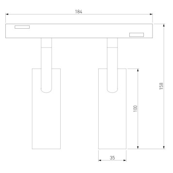 Трековый светильник Elektrostandard Slim Magnetic 85046/01 Brass-4