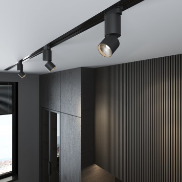 Трековый светильник Elektrostandard Sens 85047/01 Black-1