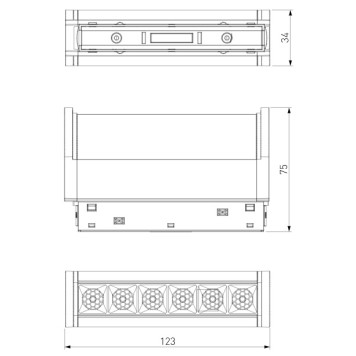 Трековый светильник Elektrostandard Slim Magnetic 85049/01 Black-4