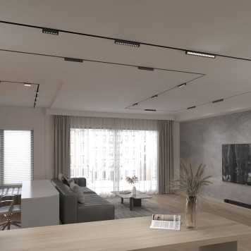 Трековый светильник Elektrostandard Slim Magnetic 85050/01 Black-2