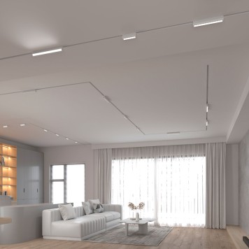 Трековый светильник Elektrostandard Slim Magnetic 85050/01 White-1