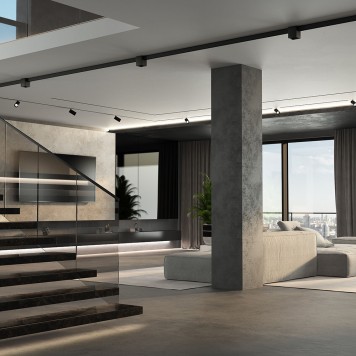 Трековый светильник Elektrostandard Slim Magnetic 85055/01 Black-1