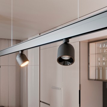 Трековый светильник Elektrostandard Slim Magnetic 85109/01 Black-1