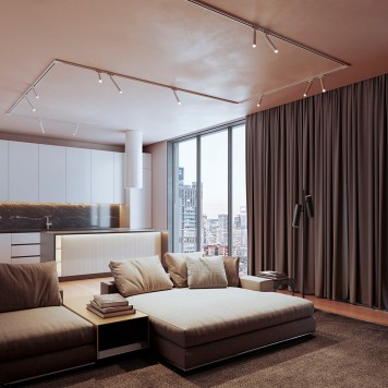 Трековый светильник Elektrostandard Pika 85111/01 White-1