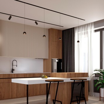 Трековый светильник Elektrostandard Slim Magnetic 85126/01 Black-1