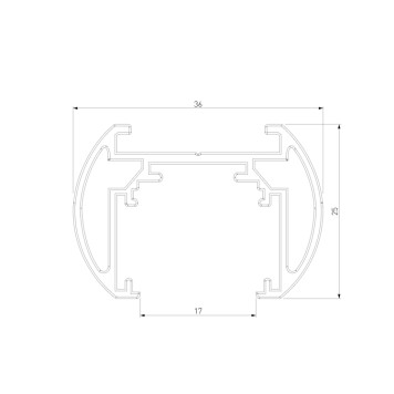 Шинопровод Elektrostandard Slim Magnetic 2m 85133/00-5