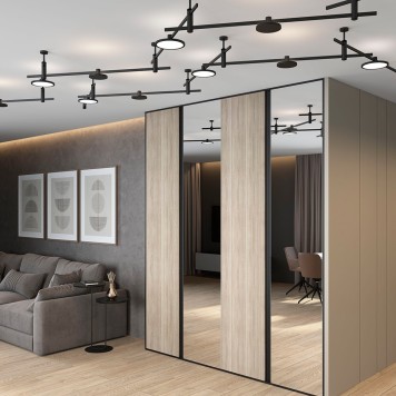 Двойное подвесное крепление для шинопровода Elektrostandard Esthetic Magnetic 85144/00-2