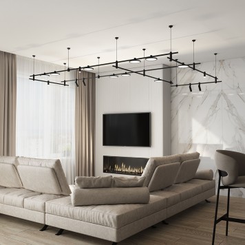 Подвесное крепление для шинопровода Elektrostandard Esthetic Magnetic 85157/00-2