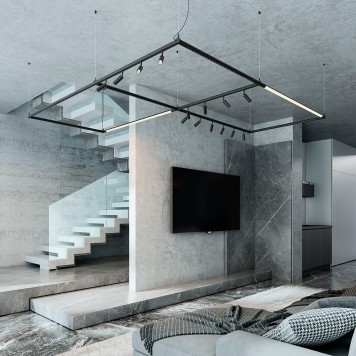 Трековый светильник Elektrostandard Module System 85174/01-2