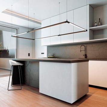 Трековый светильник Elektrostandard Module System 85174/01-3