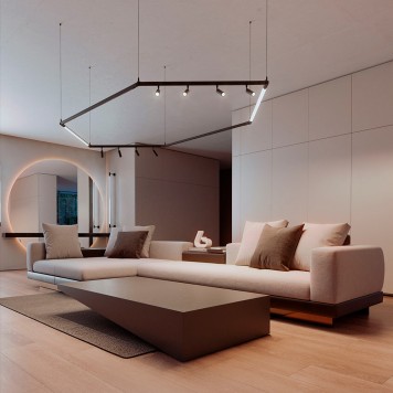 Трековый светильник Elektrostandard Module System 85175/01-2