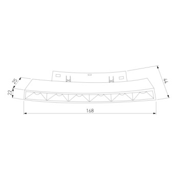 Трековый светильник Elektrostandard Slim Magnetic 85183/01-3
