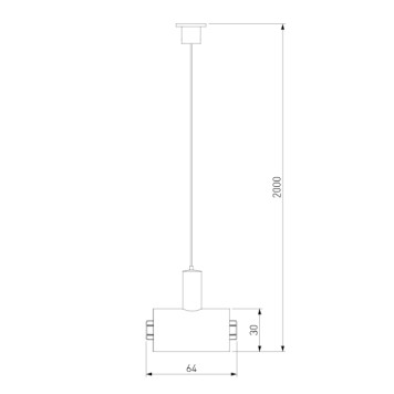 Подвесное крепление Elektrostandard Module System 85185/00-4