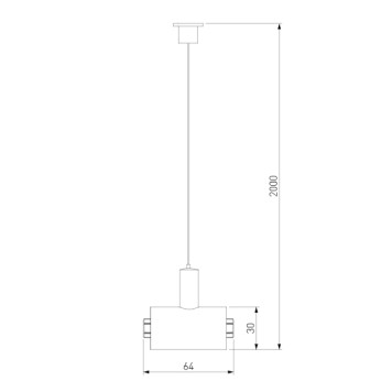 Подвесное крепление Elektrostandard Module System 85186/00-4