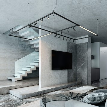 Угловое подвесное крепление Elektrostandard Module System 85187/00-9