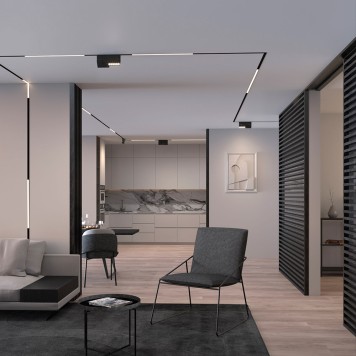 Трековый светильник Elektrostandard Slim Magnetic 85191/01-1