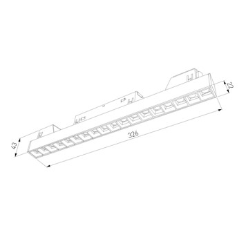 Трековый светильник Elektrostandard Slim Magnetic 85193/01-6