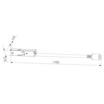 Токоподвод Elektrostandard Mini Magnetic 85196/00-2
