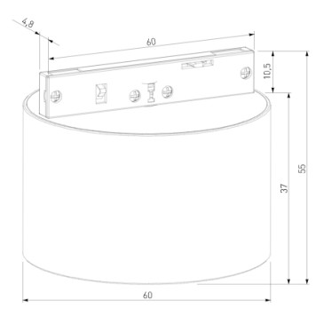 Трековый светильник Elektrostandard Mini Magnetic 85206/01-3