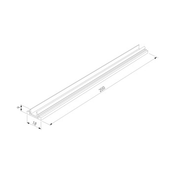 Накладка для шинопровода Elektrostandard Line Magnetic 85232/00 Brass-4