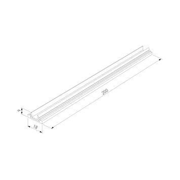 Накладка для шинопровода Elektrostandard Line Magnetic 85232/00 Titan-4