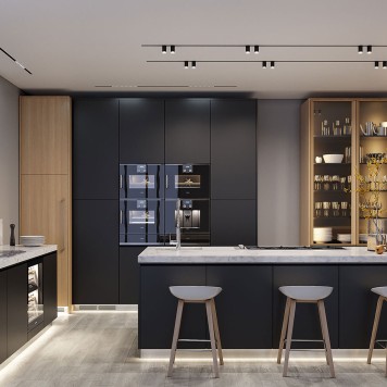 Трековый светильник Elektrostandard Slim Magnetic 85506/01 Black-1