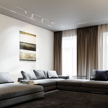 Трековый светильник Elektrostandard Slim Magnetic 85507/01 White-1