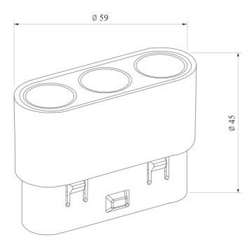 Трековый светильник Elektrostandard Slim Magnetic 85511/01-2