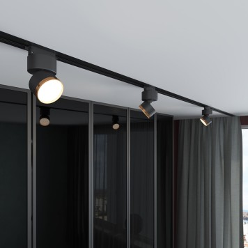 Трековый светильник Elektrostandard Impact 85514/01 Black-1